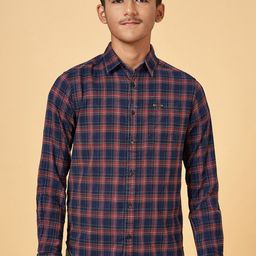 Coolsters by Pantaloons Boys Gingham Checked Cotton Casual Shirt-image-1