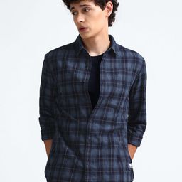 Flying Machine Checked Cotton Slim Fit Casual Shirt-picture-20