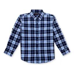 Gini and Jony Infant Boys Checked Cotton Casual Shirt-picture-19