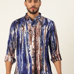 JAVINISHKA Relaxed Slim Fit Abstract Printed Casual Shirt-image-77