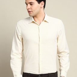 INVICTUS Standard Slim Fit Micro Ditsy Printed Cotton Casual Shirt-image-84