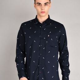 TIM PARIS Men Printed Standard Cotton Casual Shirt-image-66