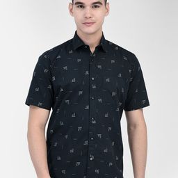 Zeal Conversational Printed Standard Regular Fit Pure Cotton Casual Shirt-image-87