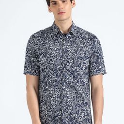 Flying Machine Floral Printed Casual Shirt-picture-5