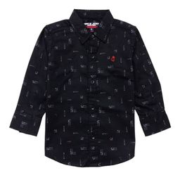 Gini and Jony Boys Geometric Printed Casual Shirt-image-96