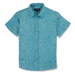Gini and Jony Boys Abstract Printed Opaque Cotton Casual Shirt-24