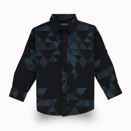 Gini and Jony Boys Geometric Printed Spread Collar Casual Shirt-image-44