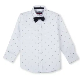 Gini and Jony Boys Opaque Printed Casual Shirt-picture-13