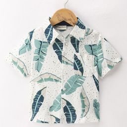 CrayonFlakes Boys Opaque Printed Casual Shirt-image-94