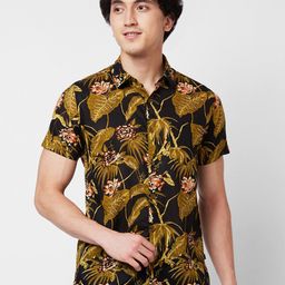 SPYKAR Floral Printed Cotton Shirt-picture-17