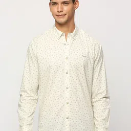 Pepe Jeans Ethnic Motifs Printed Button Down Collar Pure Cotton Casual Shirt-picture-15