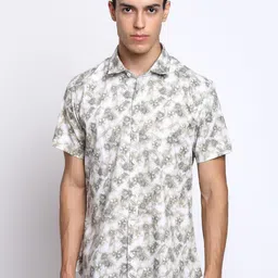 DEZANO Classic Floral Printed Satin Shirt-picture-34