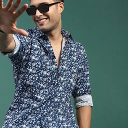 SHOWOFF Men Standard Slim Fit Floral Printed Casual Shirt-picture-31