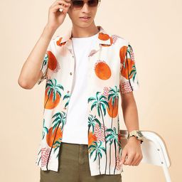 Coolsters by Pantaloons Boys Floral Opaque Printed Casual Shirt-image-82