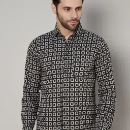 FABRIC FITOOR Men Relaxed Opaque Printed Casual Shirt-image-93