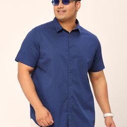 Sztori Relaxed Geometric Printed Cotton Casual Shirt-picture-8
