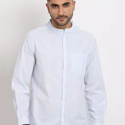 Turtle Relaxed Slim Fit Checked Pure Cotton Casual Shirt-image-96