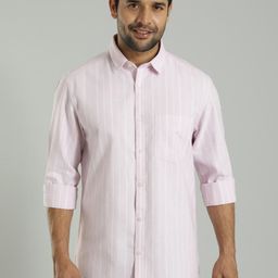 Indian Terrain Slim Fit Cotton Casual Shirt-image-81