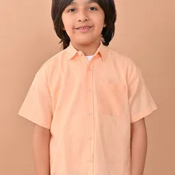 CHIMPAAANZEE Boys Relaxed Pure Cotton Casual Shirt-picture-3