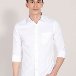 Fab Star Men Semi Sheer Casual Shirt-image-62