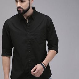 Fab Star Men Semi Sheer Casual Shirt-image-86
