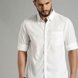 Fab Star Men Semi Sheer Casual Shirt-image-74