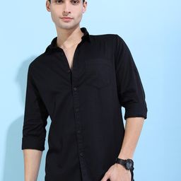 Fab Star Men Semi Sheer Casual Shirt-image-61