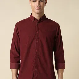 Allen Solly Button-Down Collar Casual Shirt-image-22