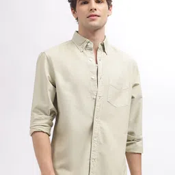 GANT Button Down Collar Full Sleeves Opaque Regular Fit Casual Shirt-picture-32
