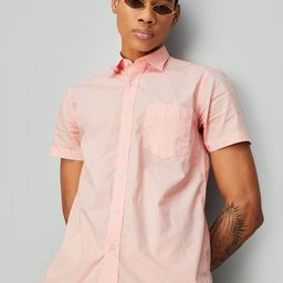 max Spread Collar Cotton Casual Shirt-image-93