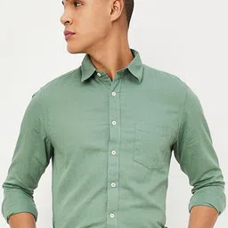 max Regular Fit Cotton Opaque Casual Shirt-image-22