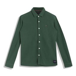 Tommy Hilfiger Boys Spread Collar Opaque Cotton Casual Shirt-image-81