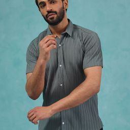 Indian Needle Classic Spread Collar Casual Shirt-image-62