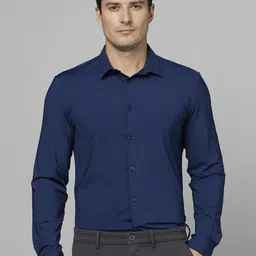 Celio Regular Fit Shirt Collar Opaque Cotton Formal Shirt-image-26