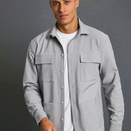 boohooMAN Solid Opaque Casual Shirt-image-56