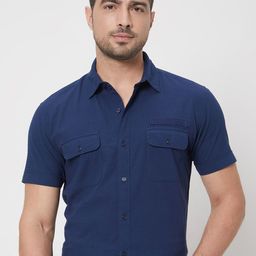 Mufti Slim Fit Cotton Casual Shirt-image-69
