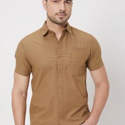 Mufti Slim Fit Cotton Casual Shirt-image-45