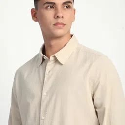 THE BEAR HOUSE Men Slim Fit Opaque Casual Shirt-image-91