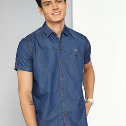 Kuons Avenue Smart Slim Fit Opaque Casual Shirt-image-37