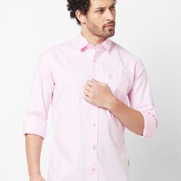 GIORDANO Slim Fit Spread Collar Cotton Casual Shirt-image-21
