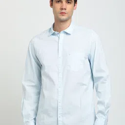 Turtle Relaxed Slim Fit Spread Collar Cotton Casual Shirt-picture-18