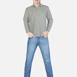 Palm Tree Boys White Printed Full Sleeves Casual Shirt-image-13