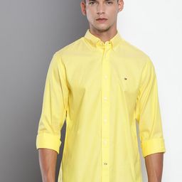 Tommy Hilfiger Button Down Collar Regular Fit Casual Shirt-image-25