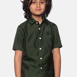 Sethukrishna Boys Spread Collar Casual Shirt-image-93