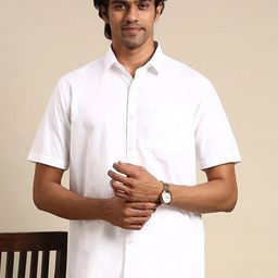 Ramraj Standard Short Sleeves Cotton Ethnic Shirt-image-24