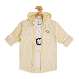 CAVIO Boys Hooded Comfort Long Sleeves Cotton Casual Shirt-image-79