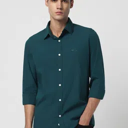 Van Heusen Sport Slim Fit Spread Collar Casual Shirt-image-88