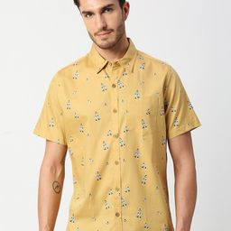 Thomas Scott Men Slim Fit Printed Casual Cotton Shirt-picture-23