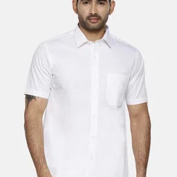 Ramraj Spread Collar Regular Fit Pure Cotton Casual Shirt-image-29