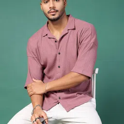 Rigo Men Premium Opaque Casual Shirt-image-61